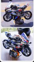 Bloques de construcción de simulación de motocicleta, 1920 piezas, tecnología superrápida, M1000RR 42130, modelo de coche, juguete de bloques de construcción - details 9