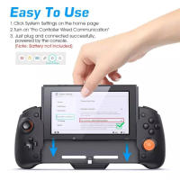 Controlador Nintendo Switch Handheld Joycon Vibración Doble Motor Giro Incorporado de 6 Ejes - details 1