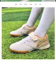 Zapatos de fútbol de marca para niños, botas de fútbol TF para niños, tacos antideslizantes para exteriores, zapatillas de fútbol, zapatos de entrenamiento deportivos - details 21
