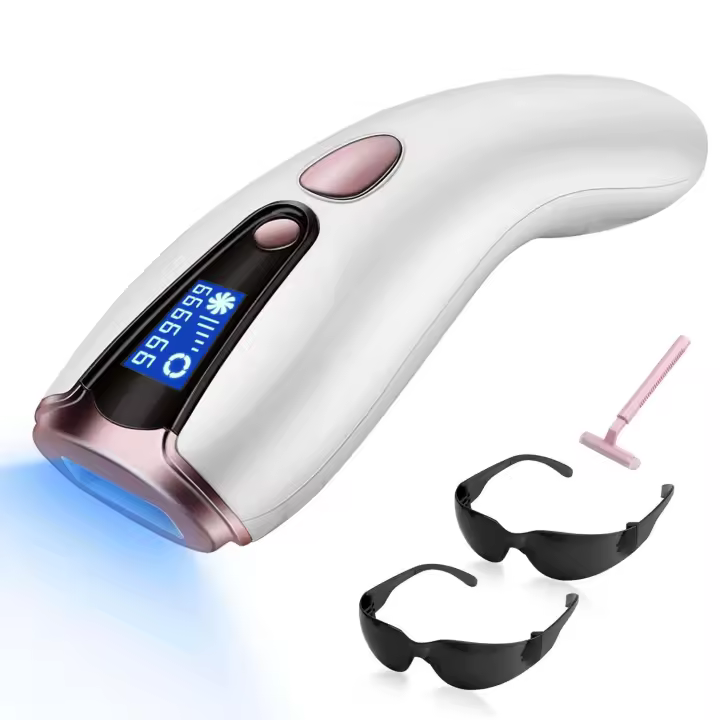 Dispositivo de depilación láser, 999.999 Flashes, depilación Facial y corporal completa, permanente e indolora - 1