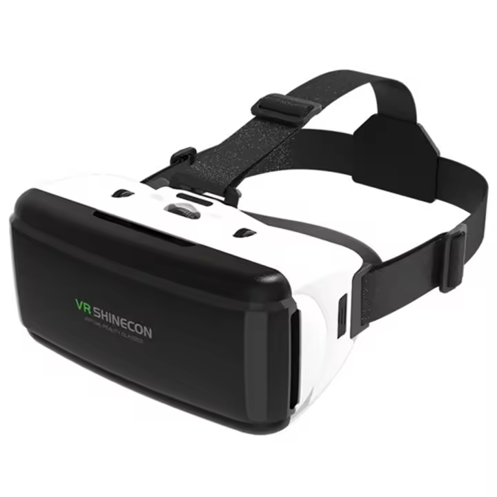 Caja de gafas 3D de realidad Virtual VR, estéreo VR para auriculares de cartón, casco para IOS y Android(G06) - 1