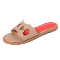 Sandalias de moda de verano 2025, chanclas de playa de una tira, zapatos planos de viaje para mujer - details 0
