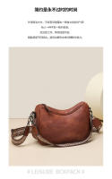 Diseño de color sólido Nueva almohada de moda simple con bolsa de cuerpo con correa ancha para el hombro para mujeres - details 29