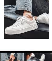 Zapatos de skate para hombre, nuevas zapatillas de deporte modernas y versátiles, zapatos blancos pequeños, zapatos de skate para hombre - details 11