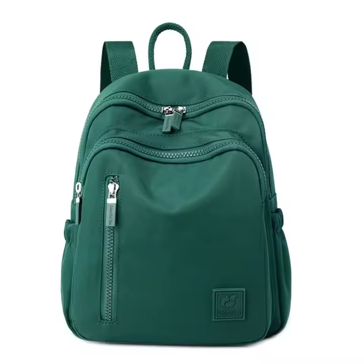 Mochila de hombre de color sólido, Bolsa Escolar Ligera and impermeable para estudiantes, Mini mopila portátil de gran capacidad, mochila de viaje - 1