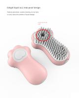 Cepillo de Baño para Mascotas Suave Dispensador de Jabón en Forma de Patada de Gato - details 4