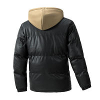 Ropa de algodón con capucha para hombre, abrigos sencillos a prueba de viento, Parkas gruesas para mantener el calor, Invierno - details 2
