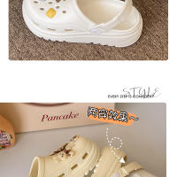 Agujero zapatos de las mujeres usan nuevas zapatillas de sala de operaciones de enfermera antideslizantes de suela gruesa que aumentan en verano - details 17