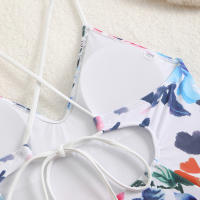 Bañador de Una Pieza 2025 Bikini Ajustable con Estampado Digital Trajes de Baño Sexys Adelgazantes - details 10