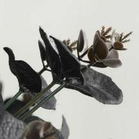 Planta de flor negra Artificial, decoración de fiesta de boda, 20 cabezas - details 4