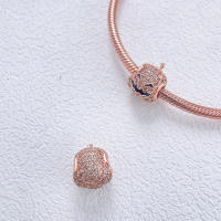 Cuentas de plata de ley 925 con diseño de galaxia, estrellas azules y en forma de corazón, compatibles con pulsera Original Pandora, cuentas, regalo de joyería para mujer - details 3