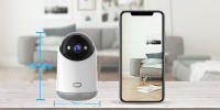 Lenovo Cámara de Seguridad Inteligente de 5MP HD Wifi 5G con Seguimiento Automático - details 1