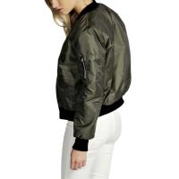 Chaquetas finas para mujer, Tops básicos, chaqueta informal con cuello redondo, primavera y otoño - details 10