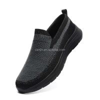 Nuevas zapatillas deportivas ligeras de malla suave para caminar para hombres mayores de talla grande 48 para Fitness y salud, haga que sus zapatos con logotipo - details 5