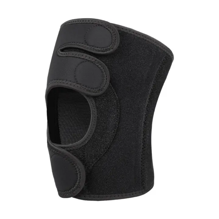 Rodillera de recuperación rápida, banda protectora antideslizante, rodillera deportiva, cinturón elástico ajustable para rótula, articulación de Fitness para correr - 1