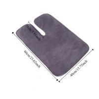 Toalla de algodón con forma de U, turbante, suave, portátil, para el cuidado de la belleza, cómoda, gruesa, para masaje en el pecho, para el hogar - details 0