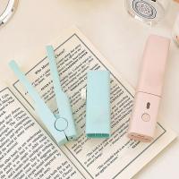 Mini plancha de pelo portátil con USB, plancha de pelo recta para dormitorio, férula de pequeña potencia, flequillo esponjoso, rizador de pelo liso - details 2