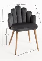 Miguel - Sillas Comedor - Silla Hand Terciopelo - Verde - details 20