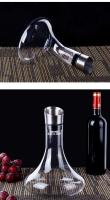 Botella de vidrio sin plomo, lata de vino tinto con aireador incorporado, accesorio para botella rápida - details 8