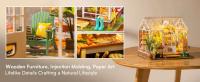 Robotime rolife Dollhouses Dreamy Garden Casa de muñecas en miniatura de madera con muebles para niños y adultos - details 3