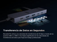 UGREEN Revodok Pro 106 Hub USB C 6-en-1, 10Gbps, HDMI 4K 60Hz, Carga PD 100W, Compatible con Thunderbolt 3, MacBook Pro/Air M3/M2/M1, iPad, iPhone 16/15 Pro Max, Galaxy S25/S24 - details 3