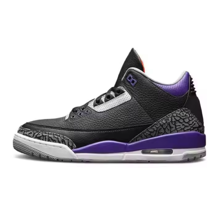 Baloncesto blanco transpirable plano zapatillas de deporte informales zapatillas de deporte para mujer zapatos para correr al aire libre 3s diseñador hombres deportes5 - 1