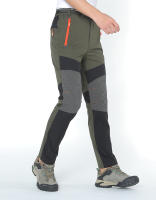 Pantalones de senderismo impermeables para hombre, pantalones de secado rápido, delgados, Softshell de montaña al aire libre con cinturón - details 13