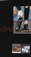 Men Shoes Sneakers Male Tenis Luxury Shoes Mens Casual Shoes Men's Shoes Fashion Leather Four Seasons Kateboarding Shoes For Men - details 2