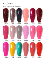 Clou Beaute-Gel de imprimación para manicura, barniz de Gel uv, color Coral, Nude, rojo, rosa - details 10