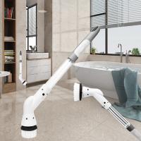 Cepillo Rotativo Eléctrico Cepillo de Limpieza para Ducha sin Cable con Velocidad Ajustable - details 4