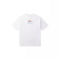 Camiseta divertida, informal, holgada, de marca americana de moda, para hombre y mujer, de manga corta. - details 2