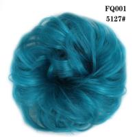 Extensiones de cabello para mujer, peluca Retro para Cosplay, peluca para discoteca y Bar, coleteros sintéticos, moño de pelo desordenado, piezas de cabello postizas - details 4