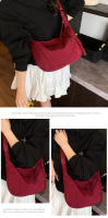 Bolso cruzado minimalista de gran capacidad para mujer, bolso pequeño de hombro para estudiante, bolso de dumplings versátil, nuevo estilo - details 25