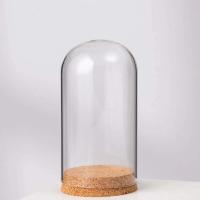 Cloche-mesa central de mesa, contenedor de botellas transparentes, exhibición de cúpula de cristal para oficina, escritorio, boda, rative - details 2