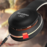 Auriculares inalámbricos con Bluetooth para videojuegos, audífonos estéreo con reproductor de mp3, micrófono, regalo - details 3