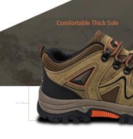 Zapatos de senderismo al aire libre anti-terciopelo para hombre, zapatos deportivos para viajes, senderismo, zapatos casuales para deportes al aire libre - details 3