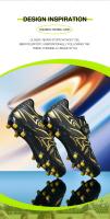Zapatos de Fútbol para Niños Ultraligeros Cramas de Entrenamiento Profesionales sin Resbalones para Niños y Niñas - details 4