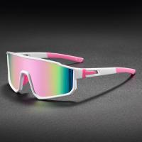 Gafas de ciclismo de gran tamaño para hombre, gafas de sol con revestimiento colorido a prueba de viento para bicicleta, deportes al aire libre, motocicleta - details 9