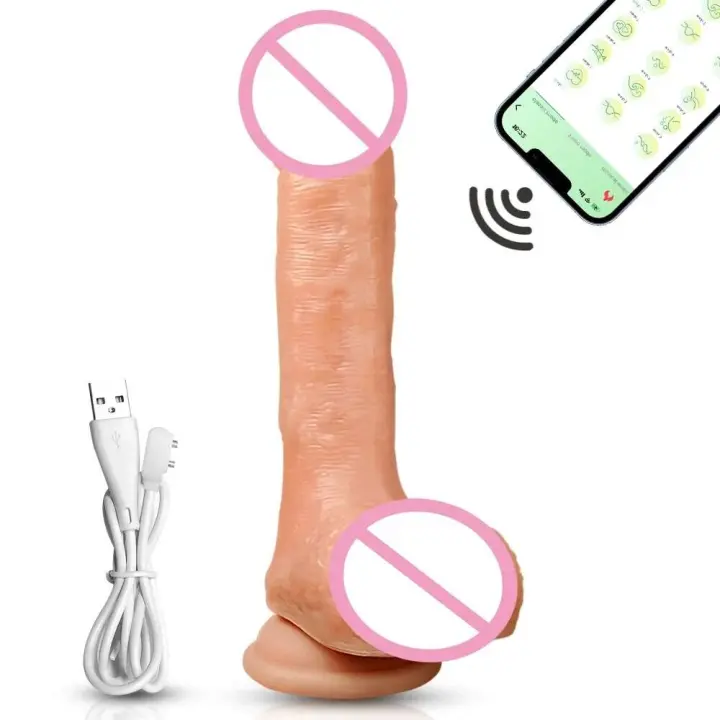 Leten Dildo Realista con Control APP Vibrador Caliente para Punto G Juguete Intimo de Autoestimulación para Mujeres - 1