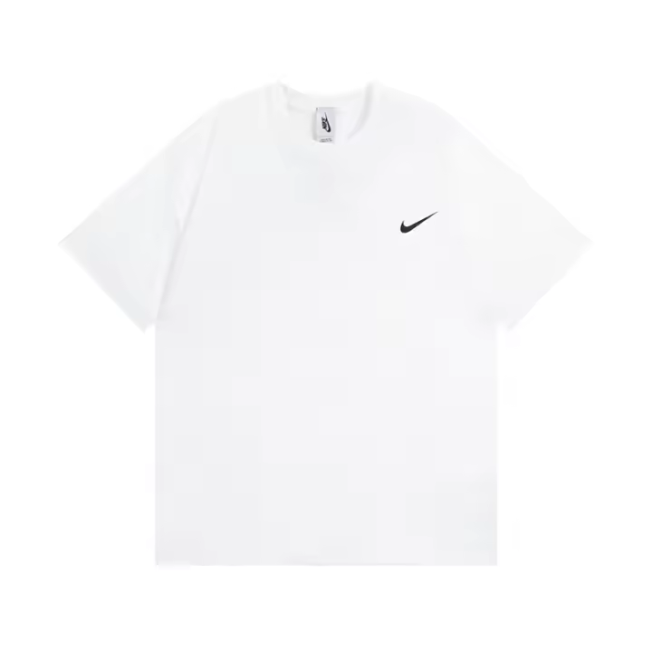 2025 Camisas casuales básicas de moda de verano, camisetas holgadas de algodón puro para hombres y nuevas camisas de manga corta para parejas con estampados de logotipos en la parte delantera - 1