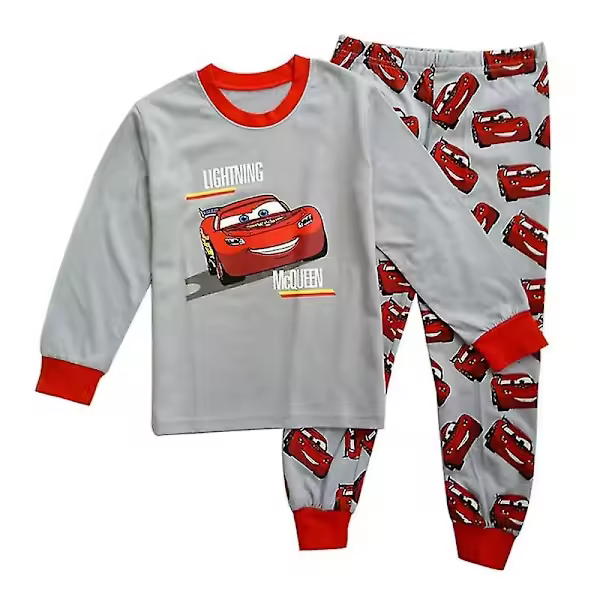 Conjunto de pijama para niños con diseño de Coche de Rayo McQueen - 1