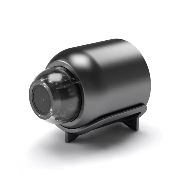 Cámara de seguridad inalámbrica para interiores alimentación USB 1080P con batería de respaldo  detección de movimiento visión nocturna cámara de vigilancia WiFi para el hogar - 1