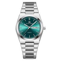 Reloj de Cuarzo MAYZHISU para Hombres Acero Inoxidable, Resistente al Agua, Calendario Doble, Estilo de Ocio y Negocios - details 14