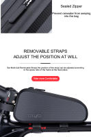 GIYO-bolsa impermeable para bicicleta, bolsa reflectante de 1,5 L de capacidad, accesorios para bicicleta de montaña y carretera - details 5