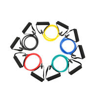 Banda de Resistencia Elástica de Yoga Manijas Deportivas para Entrenamiento de Fuerza en Casa - details 7