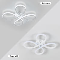 Goeco Fijo de Luz LED Moderno Nórdico 30W Luz Blanca Caliente/Fría 30*30*7 CM - details 2