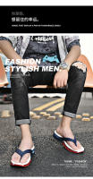 Nuevas chanclas para hombre, sandalias de playa antideslizantes de suela suave con amortiguación de golpes y fondo de cojín de aire completo ajustado - details 12