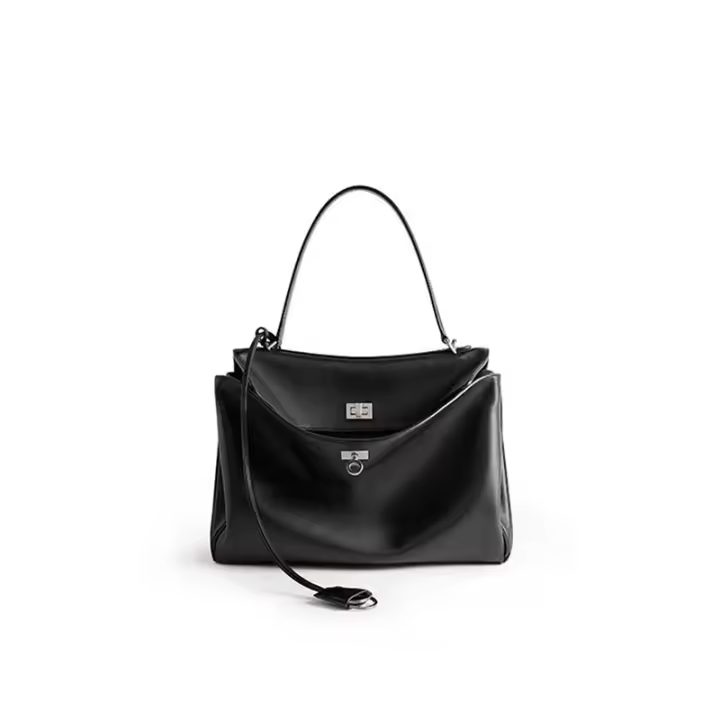 Bolso nuevo bolso de mano de gran capacidad para mujer bolso de hombro con textura - 1
