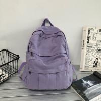 Mochila Mujer Lona, Estilo Retro, Gran Capacidad, Estudiante, Moda Coreana - details 41