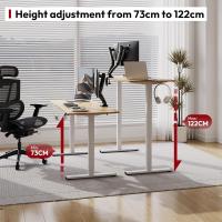 Escritorio de Oficina Elevable Motoriado 110 x 60 cm Diseño Ergonómico y Moderno con Soporte y Ventilador Fácil Instalación - details 158